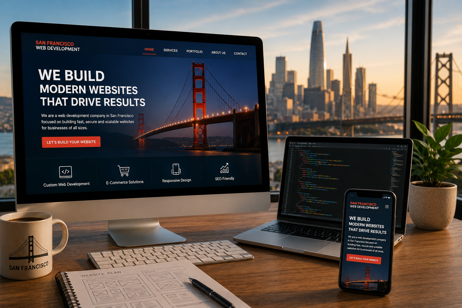 Website Development San Francisco: Building Modern Websites for Growing Businesses