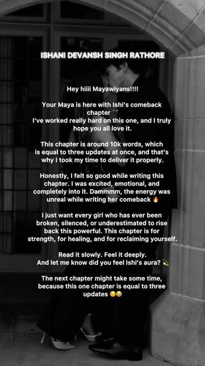 ISHANI’s COMEBACK☠️