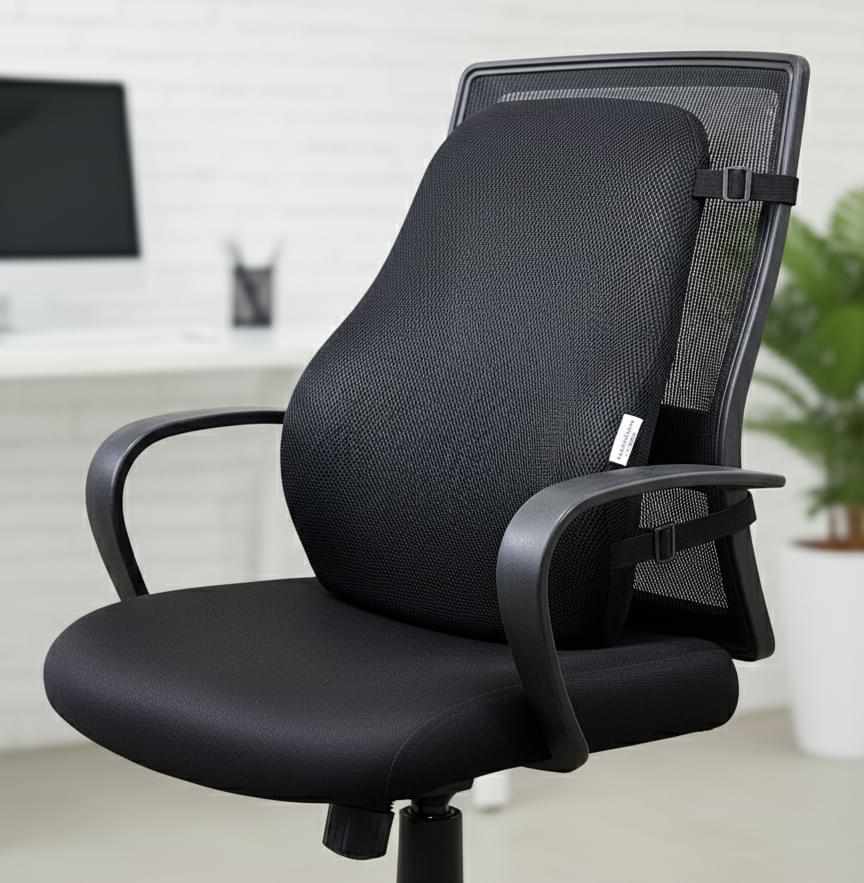 How to Reduce Pain with a Portable Lumbar Support for Office Chair