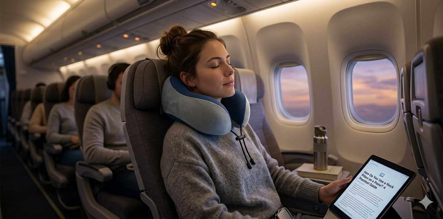 How Do You Use a Neck Pillow on a Plane?
