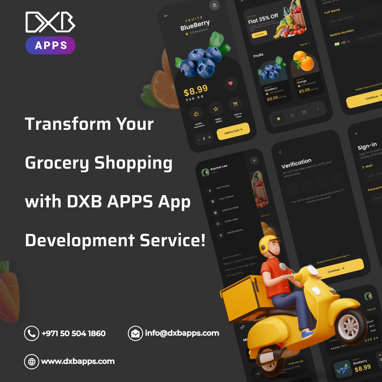 Get top Mobile App Development Dubai solutions by DXB APPS
