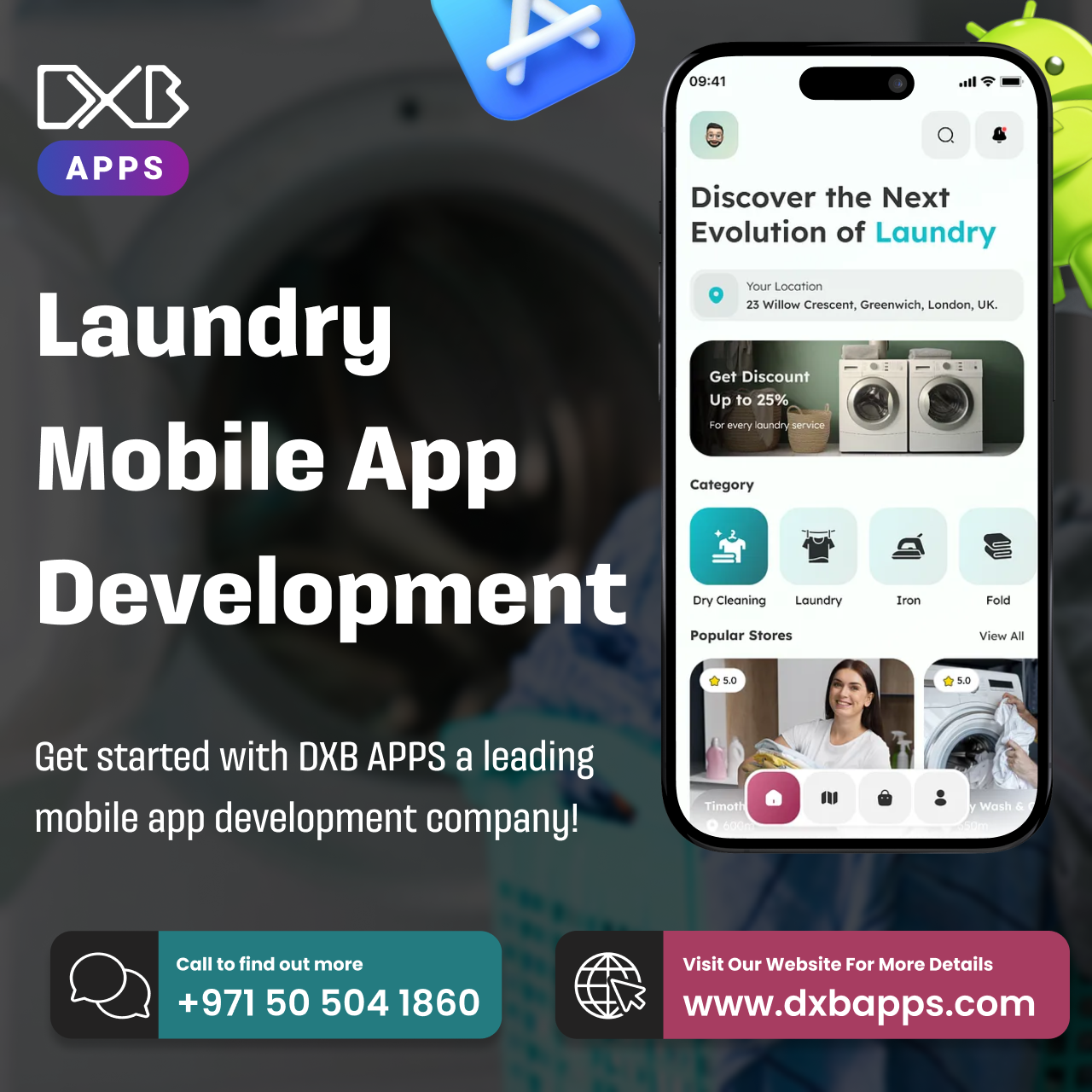 Award-winning Mobile App Development Dubai company - DXB APPS