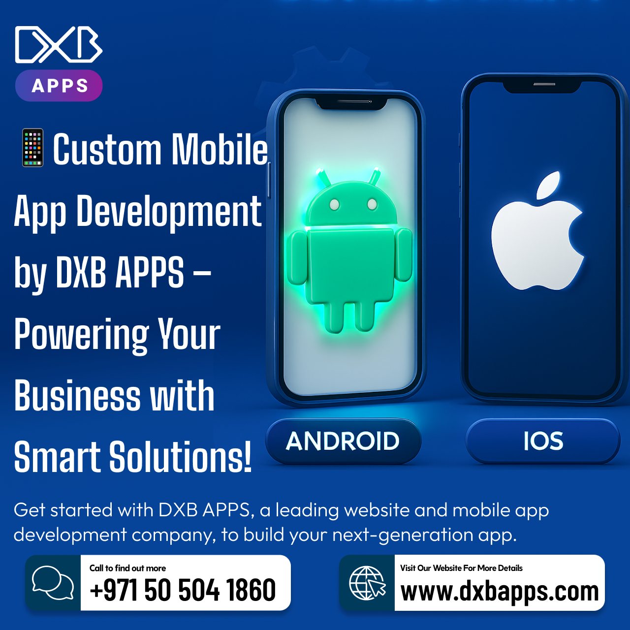 DXB APPS is best mobile app development company Dubai for best apps