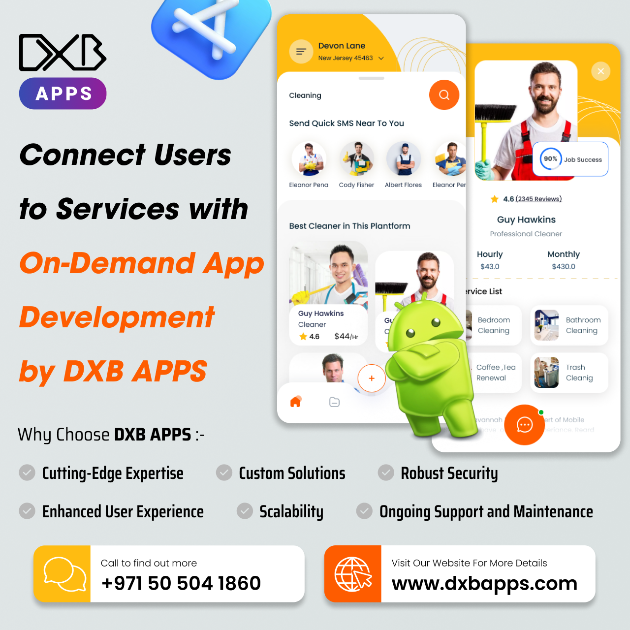 DXB APPS is the advanced Mobile App Development Company for top app solutions