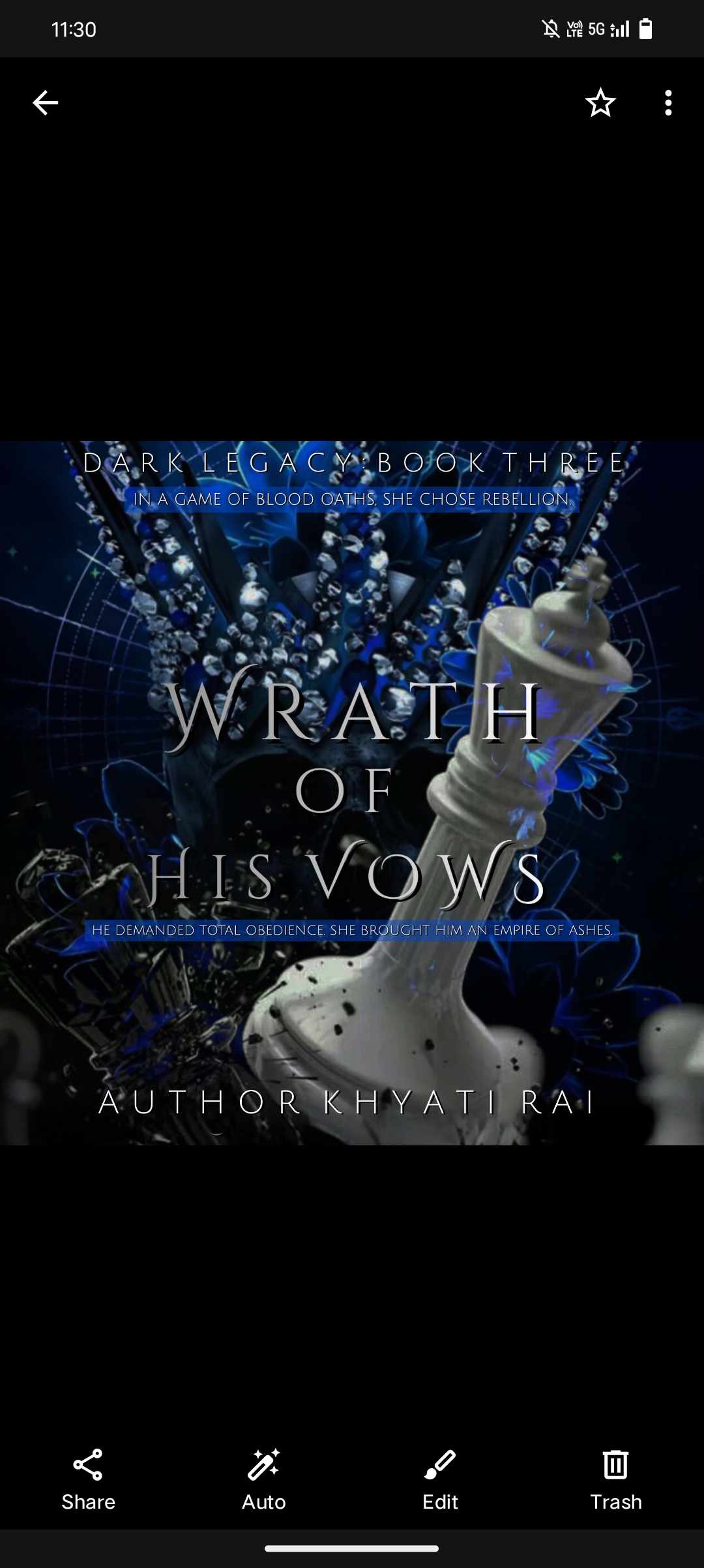 Wrath Of His Vows || 18+ [Hiatus]