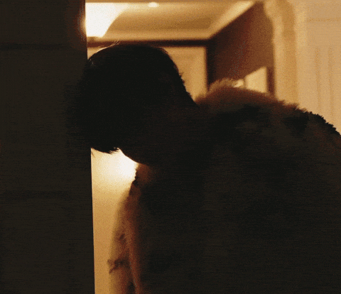 After the meeting ended,I was left alone with my belongings