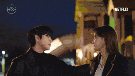 " I mumbled gently while cupping her cheeks