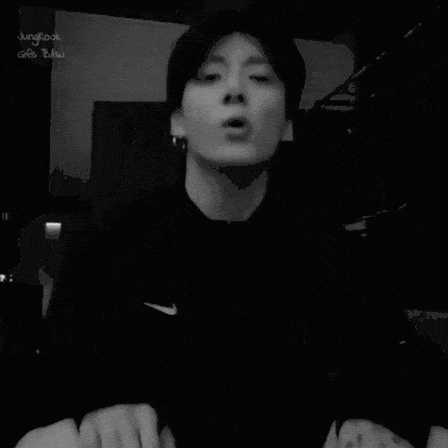 This man the global icon, Jeon Jungkook,who never lost composure, was unravelling
