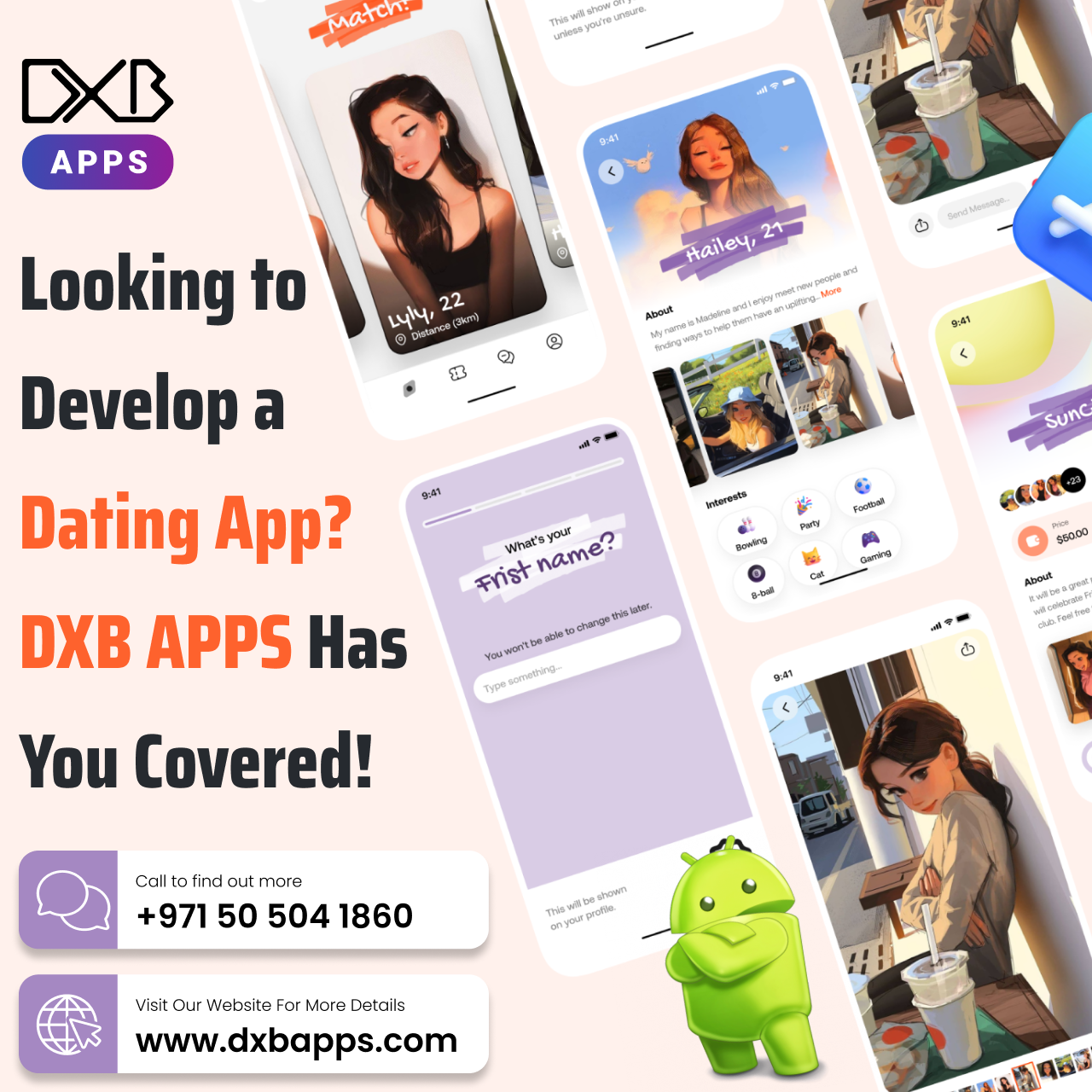 Achieve business via mobile application development Abu Dhabi services by DXB APPS
