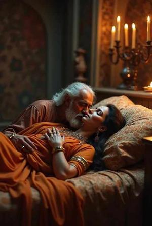 Ab jab tak tum garbh se nahi hoti...tab tak mai sambhog karta rahunga..