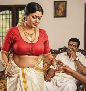 Bahu, ab tumahri chati me se doodh ane lagega, hum sabko bhi doodh pina pasand hai, ab hume shudh desi meetha doodh pene ko milega.