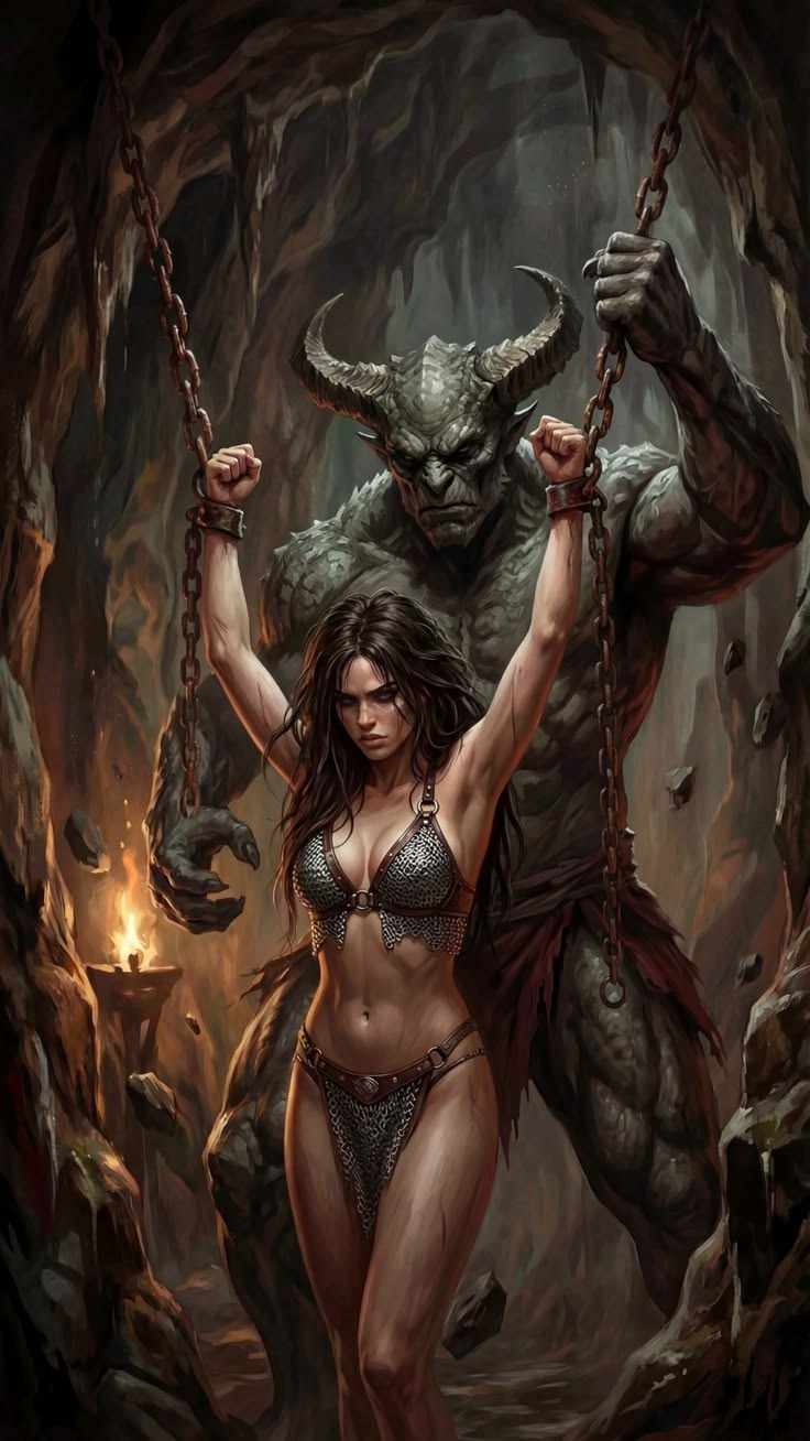 MONSTERS BREEDING HUMAN GIRL..
