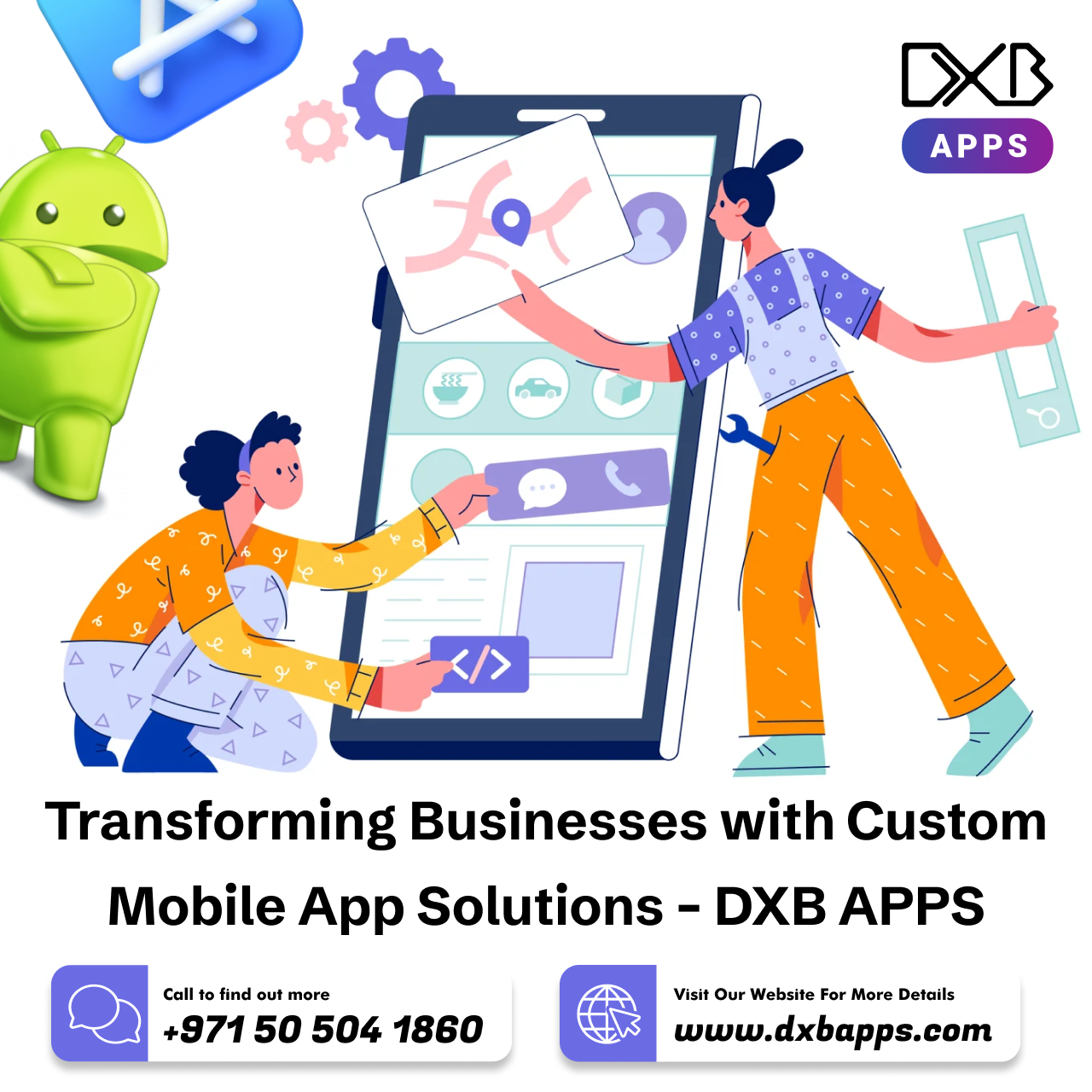 Connect with mobile app developers at DXB APPS for advanced mobile apps