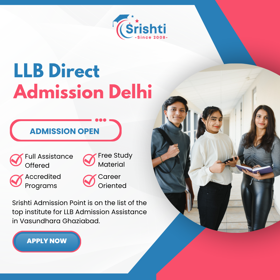 Apply for LLB Direct Admission in Delhi Colleges