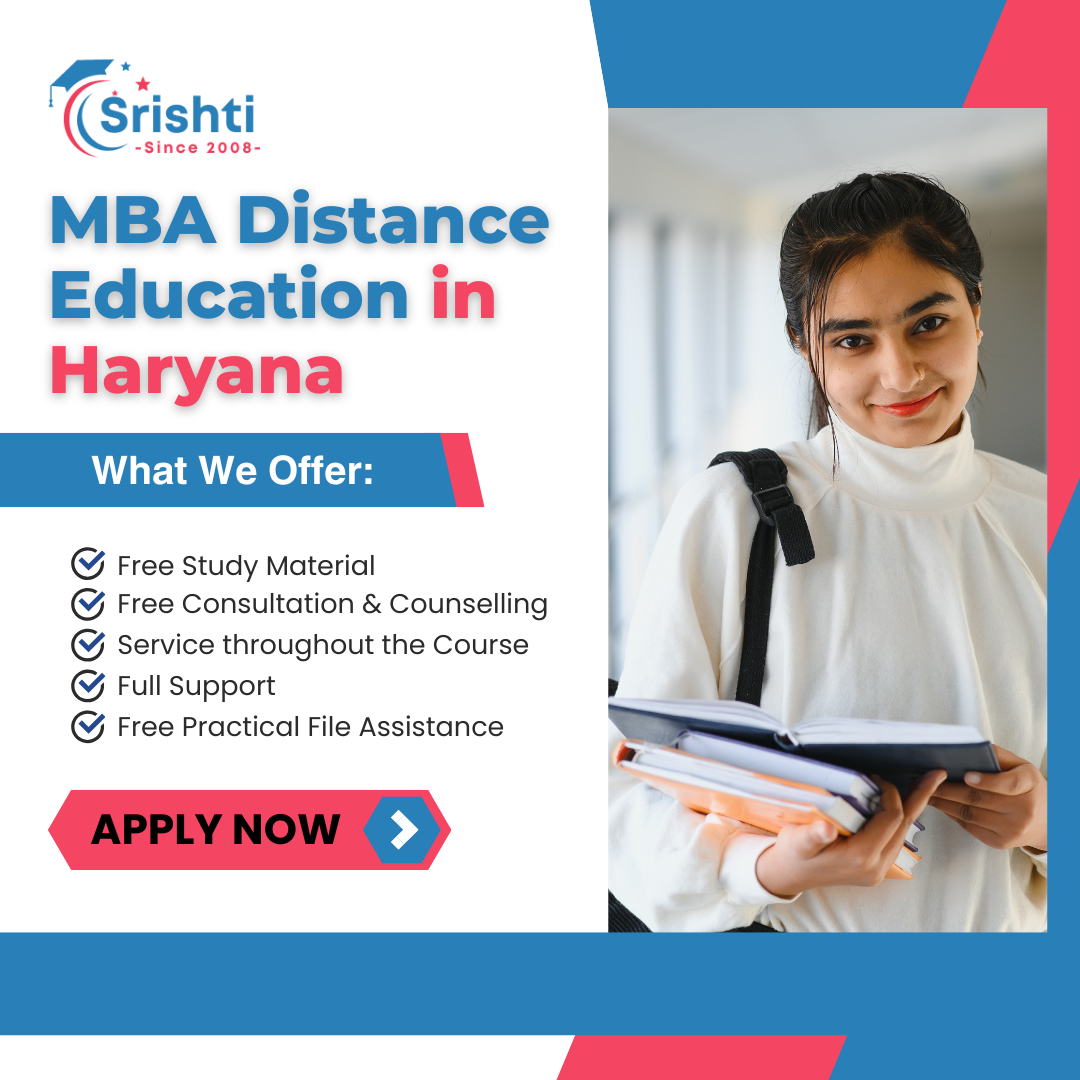 Start MBA Distance Education in Haryana with Easy Admission