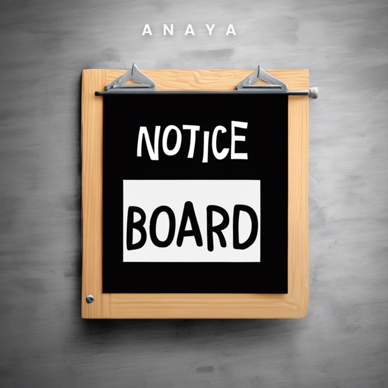 Notice board