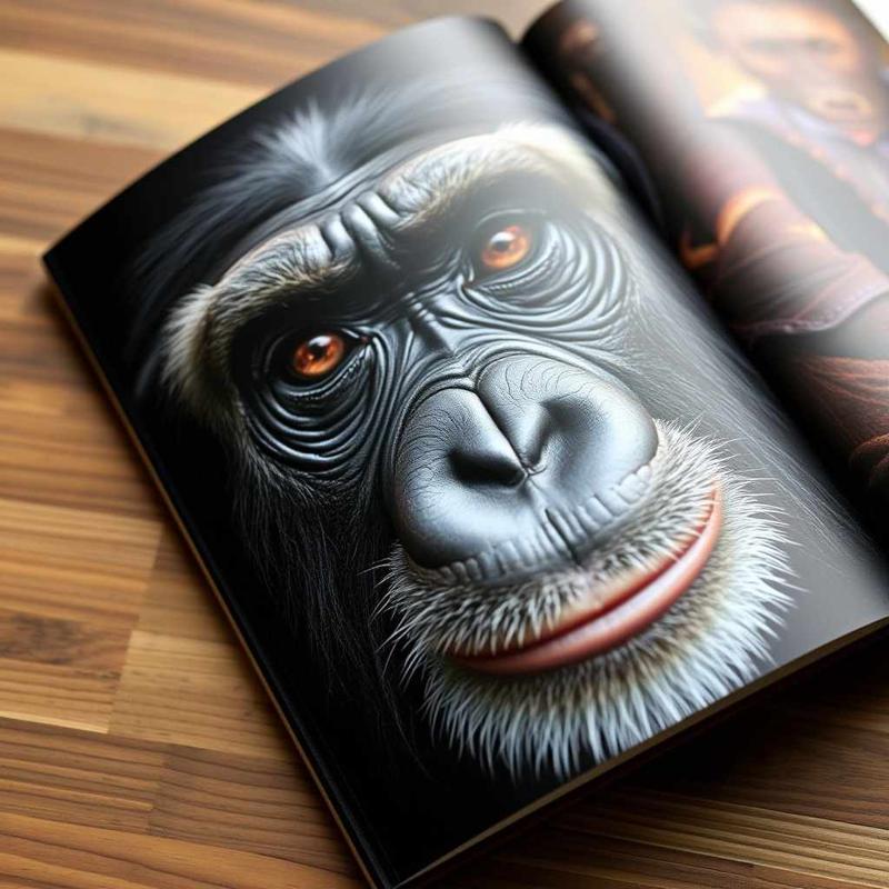 A Chimpanzee's Embrace