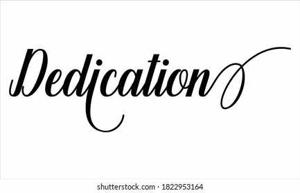 Dedication