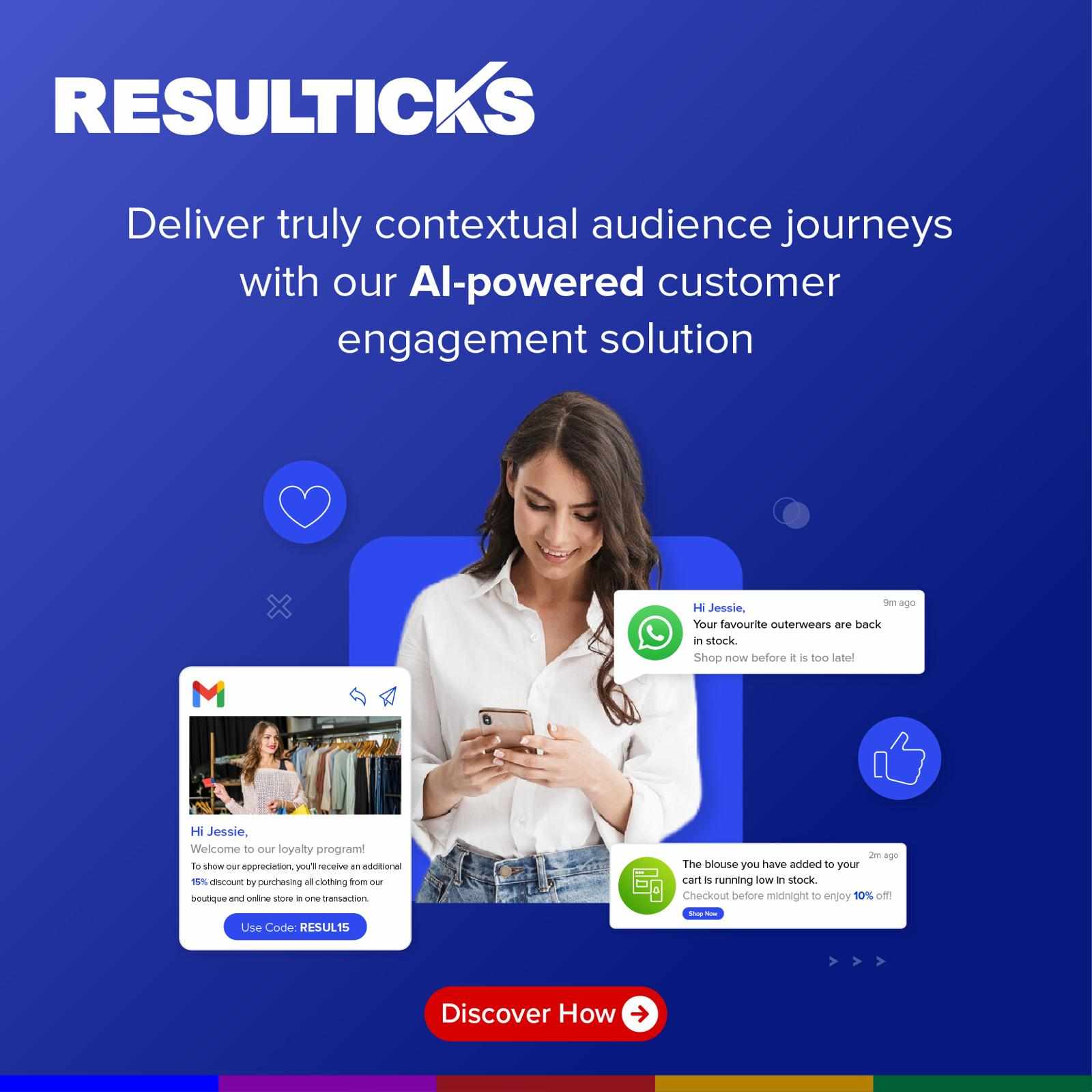 Experience the seamless integration of web, mobile, online, and in-store marketing like never before with RESUL