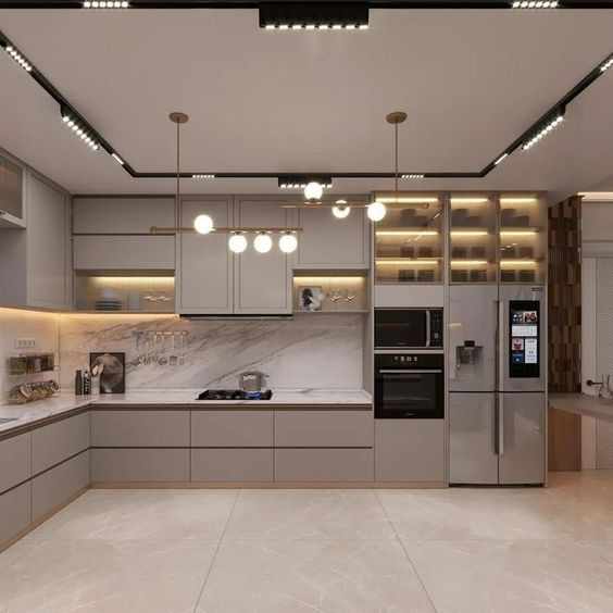 Luxury Wooden Modular Kitchen Manufacturers