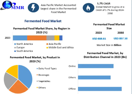 Fermented Food Market Size, by Segmentation, company Sales and Revenue-2030