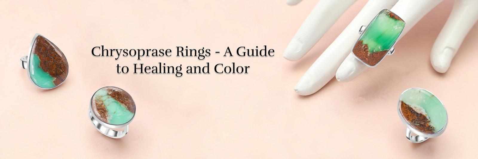 Chrysoprase Rings – Vintage Charm Meets Modern Elegance