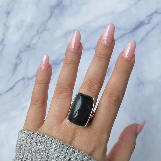 Black Obsidian Rings: Timeless Elegance with a Mystical Touch