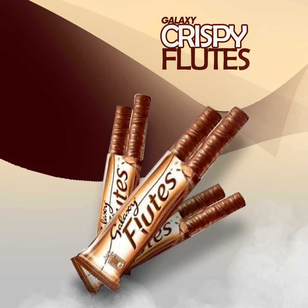 Experience the Crunch of Galaxy Crispy Flutes