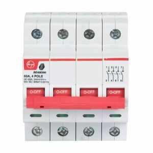 Tripper Isolator 100A FP 415V AC