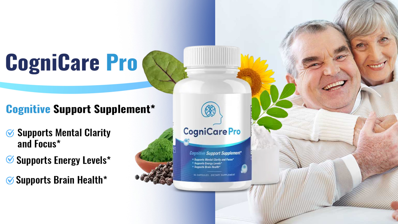 CogniCare Pro: The Ultimate Brain Health Supplement for Cognitive Enhancement