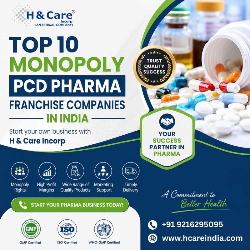 Top 10 PCD Pharma Companies in India