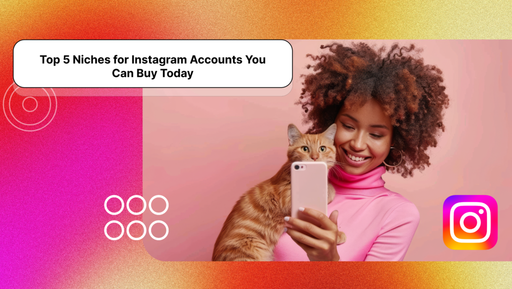 Top 5 Niches for Instagram Accounts You Can Buy Today