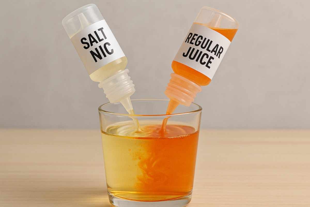Everything You Should Know Before Mixing Salt Nic with Regular E-Juice