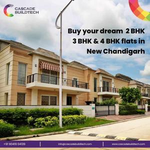 Buy your dream 2 BHK, 3 BHK & 4 ​​BHK flats in New Chandigarh