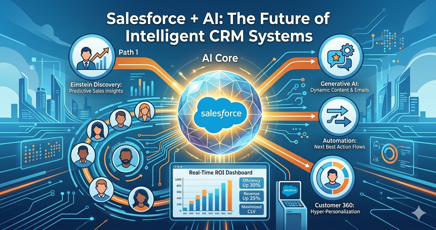 Salesforce + AI: The Future of Intelligent CRM Systems