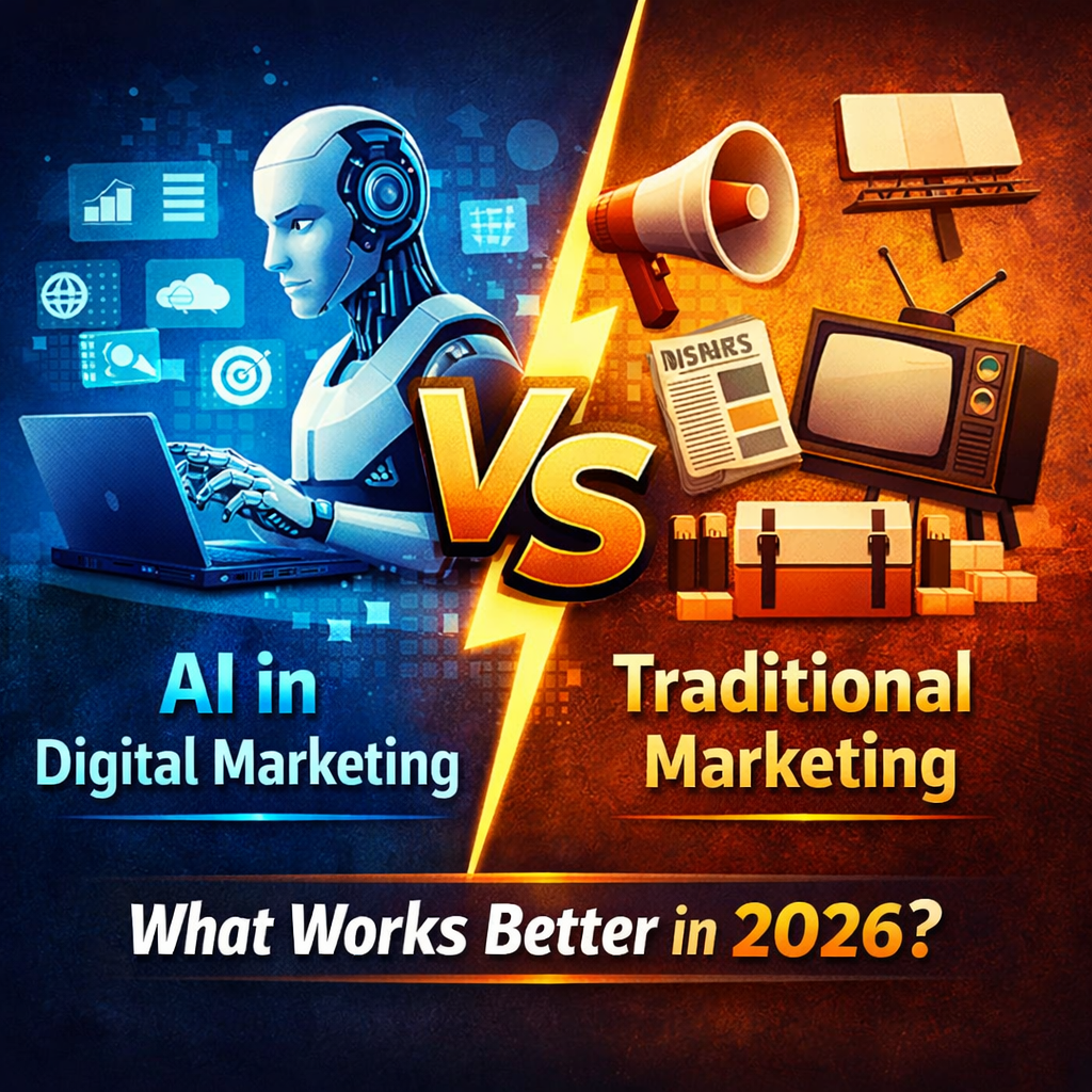 AI in Digital Marketing vs Traditional Marketing: What Works Better in 2026?