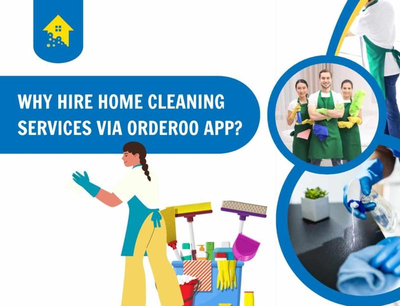 Cleaning Services Made Easy With The Orderoo App