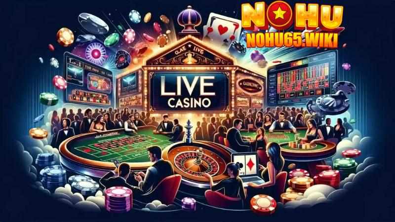 Live Casino Nohu65 – Sảnh Game Bài Hấp Dẫn Nhất Châu Á