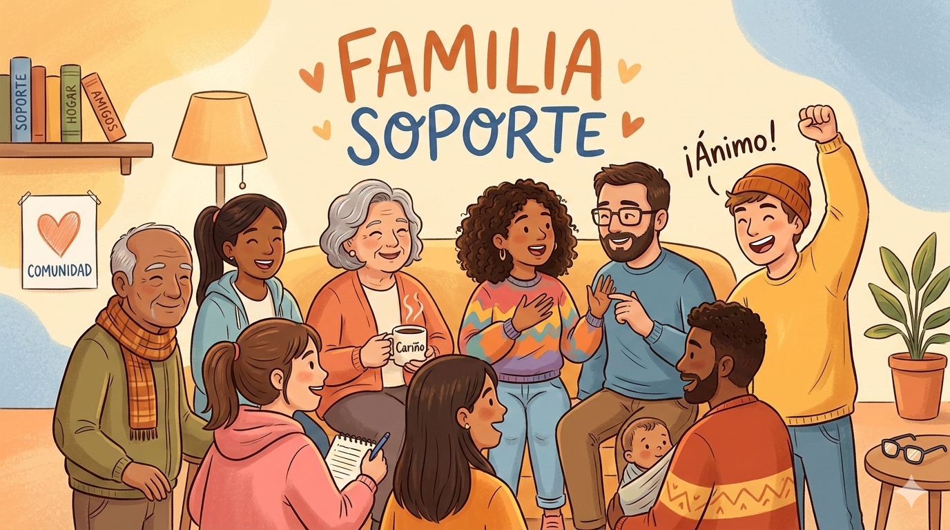 Familia Soporte: el abrazo que nunca falla