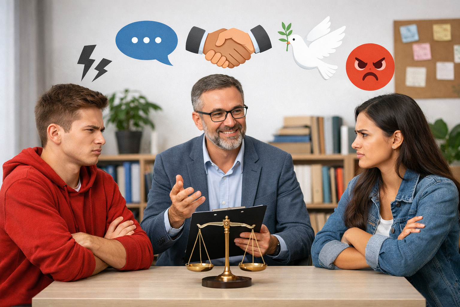 El conflicto escolar y las formas de mediación en el centro educativo