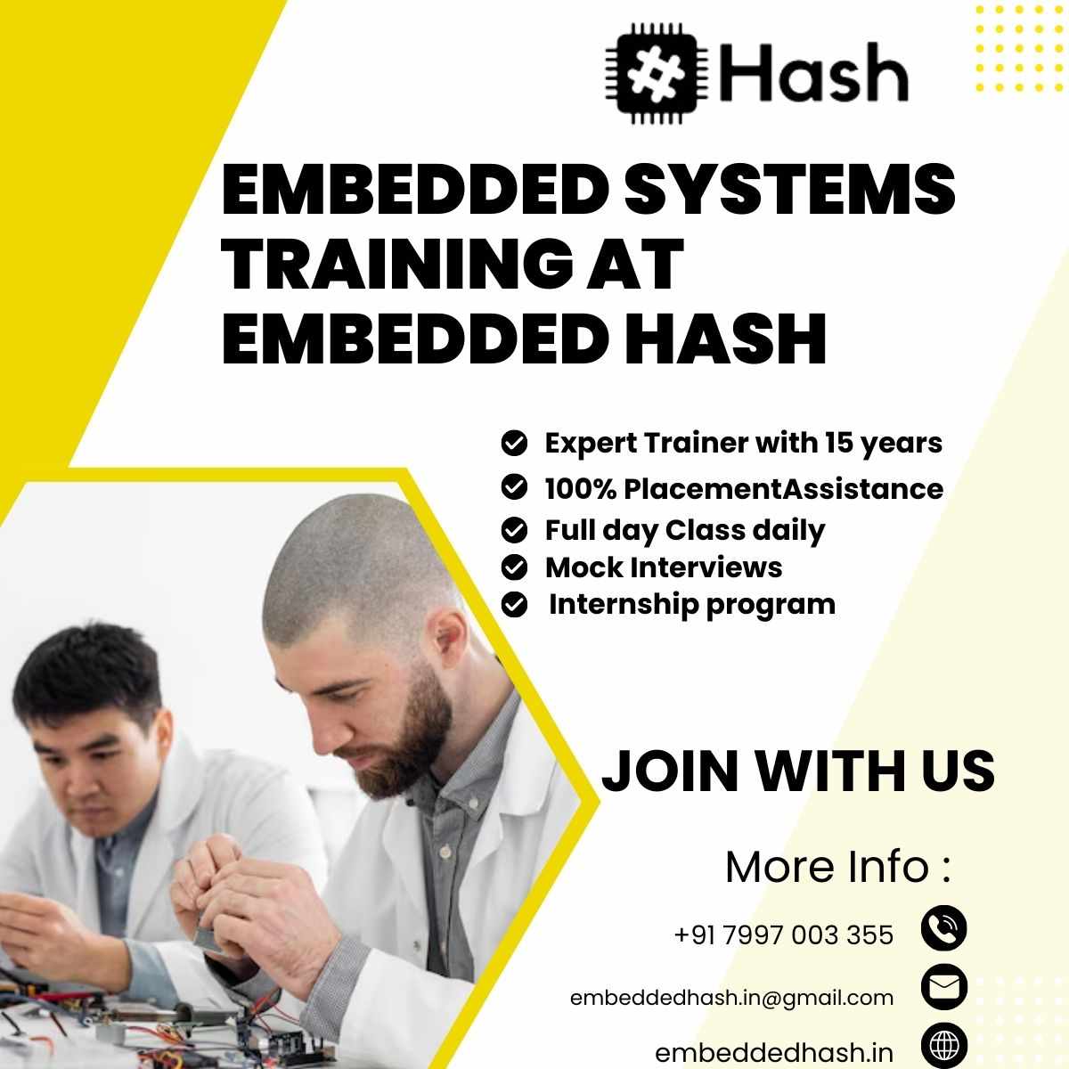 Embedded systems training in Hyderabad