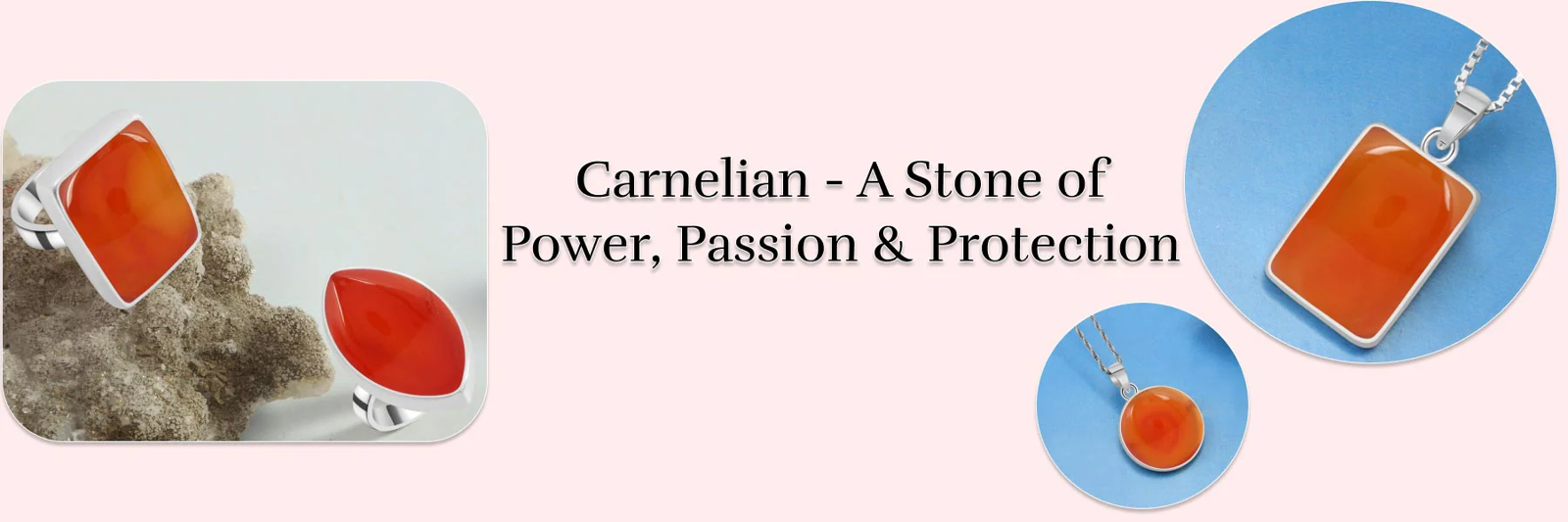 Fiery Radiance: Handcrafted Carnelian Jewelry for Strength, Vitality, and Beauty.