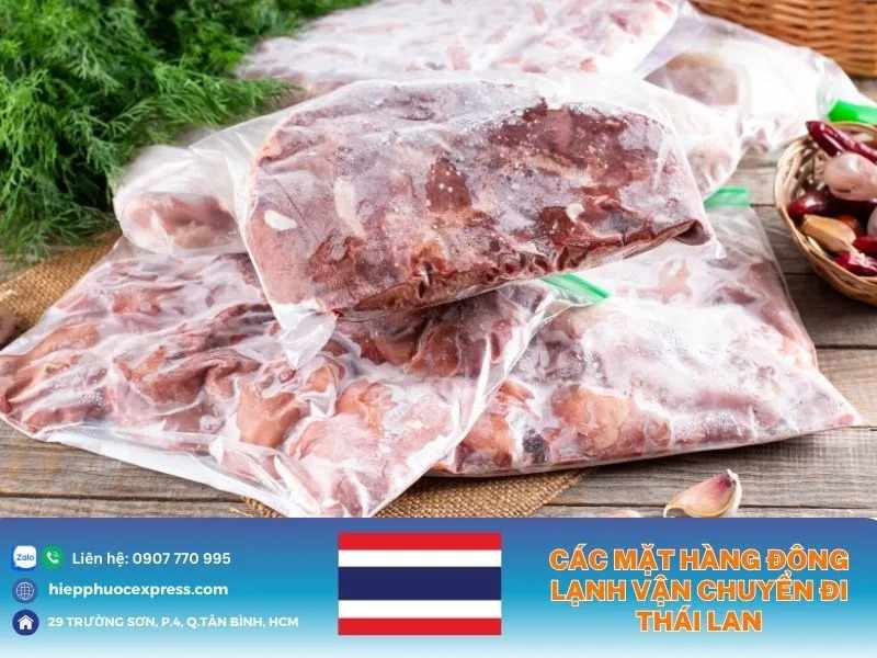 Vận Chuyển Hàng Đông Lạnh Đi Thái Lan