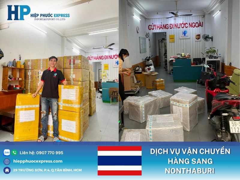 VẬN CHUYỂN HÀNG SANG NONTHABURI CHUYÊN NGHIỆP UY TÍN TẠI TPHCM