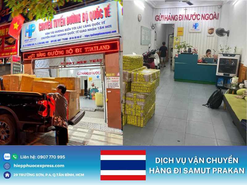 Van chuyen hang sang Samut Prakan