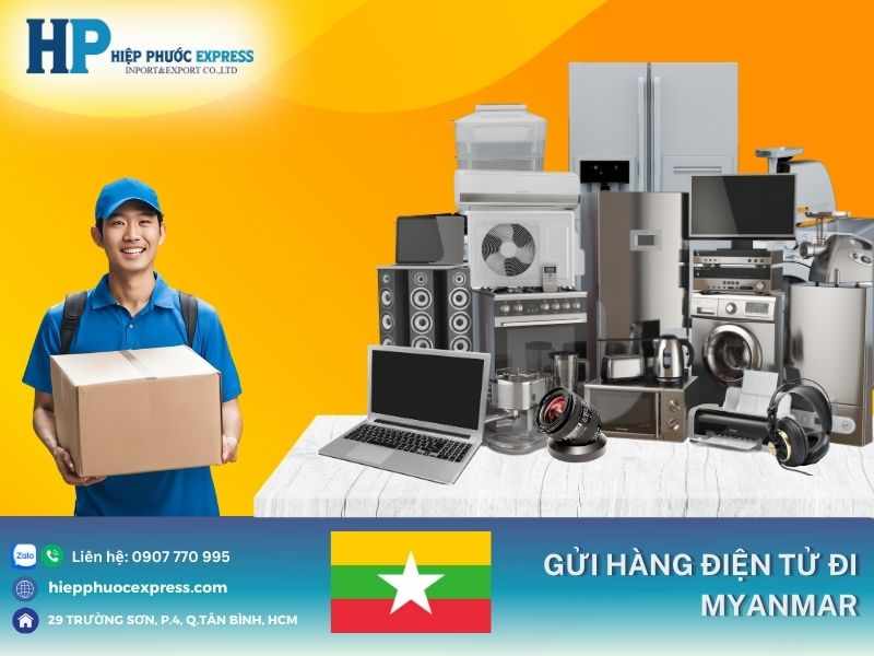 Vận chuyển thiết bị điện tử sang Myanmar