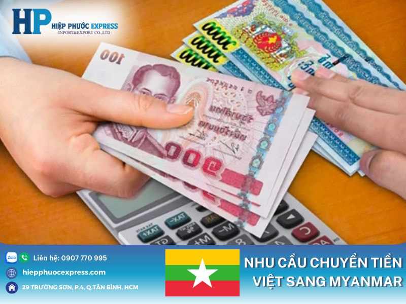 Dịch vụ chuyển tiền đi Myanmar UY TÍN an toàn tại Hiệp Phước Express