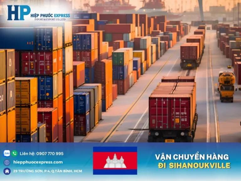 Van chuyen hang di Sihanoukville