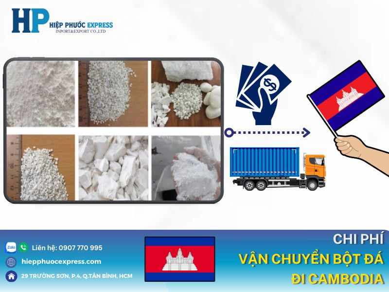 gia cuoc van chuyen bot da di campuchia