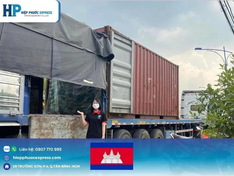 Dịch vụ vận chuyển bột đá đi Campuchia GIÁ RẺ tại TpHCM